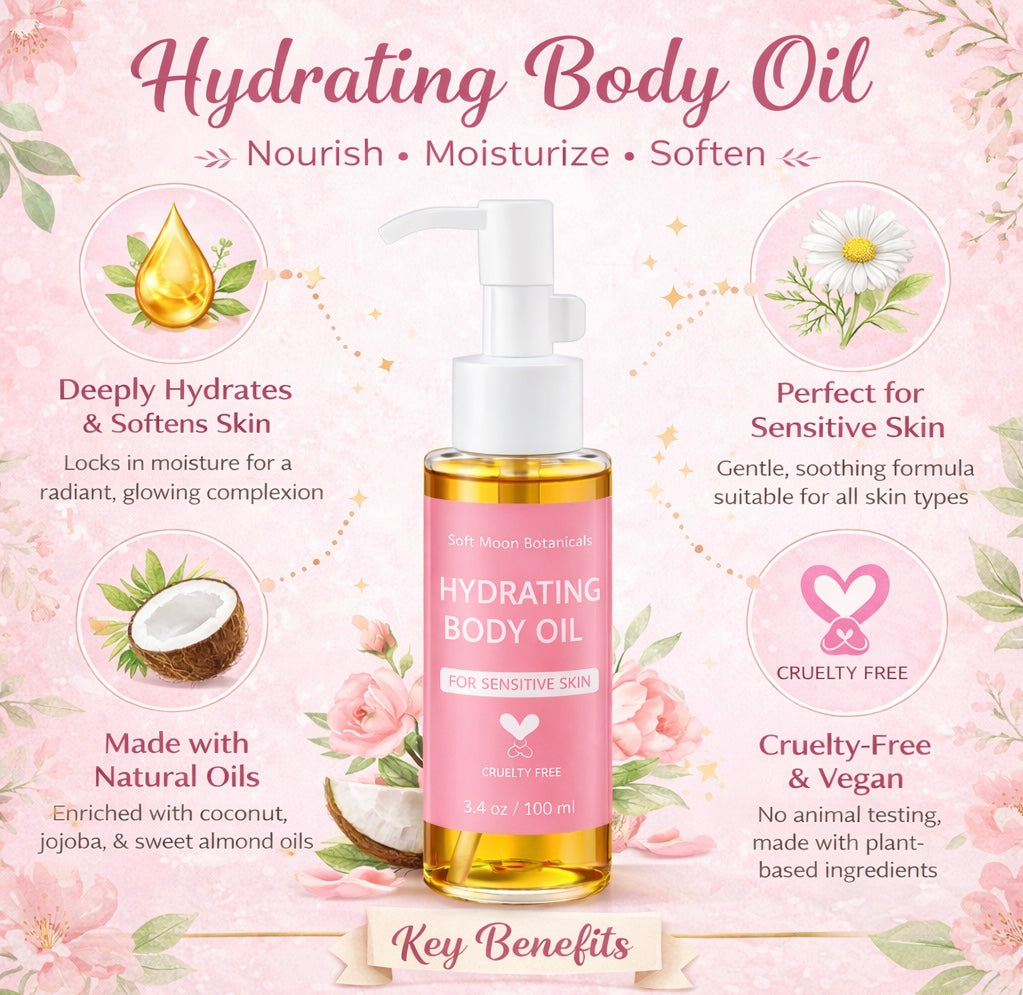 Cherry Blossom Hydrating Body Oil