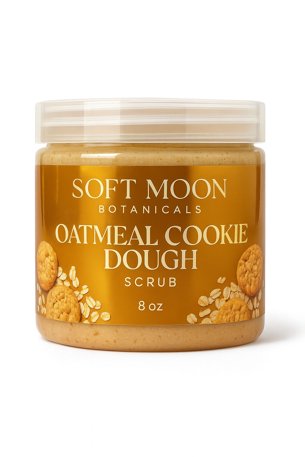 Oatmeal Cookie Dough Body Scrub – Creamy Sugar Exfoliant for Soft, Glowing Skin