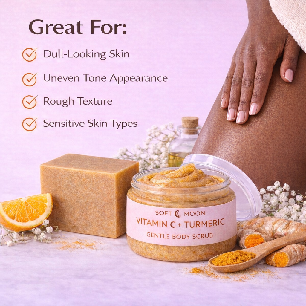 Vitamin C & Turmeric Soap and Gentle Body Scrub