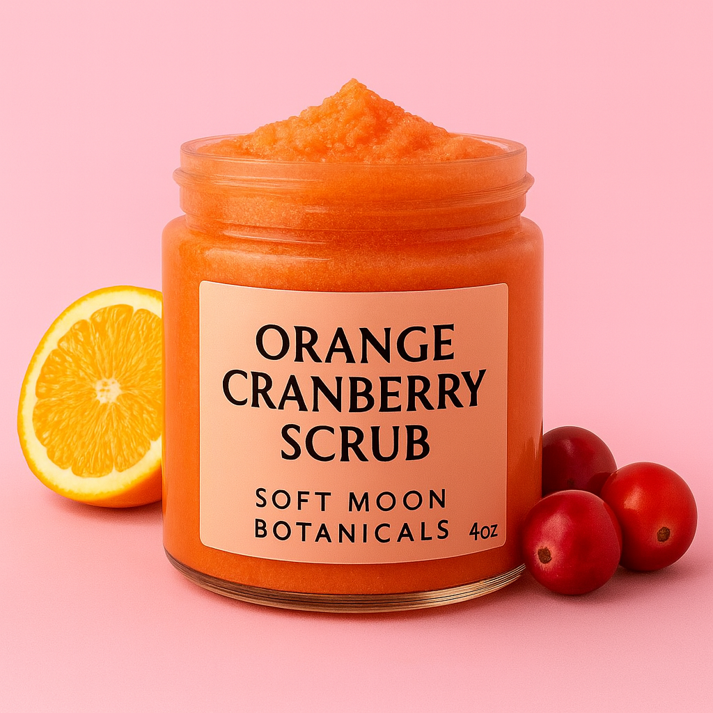 Orange Cranberry Body Scrub